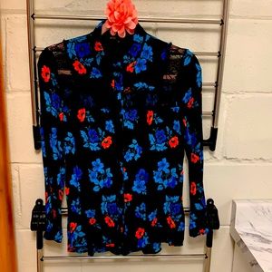 💝 Maje Floral blouse
